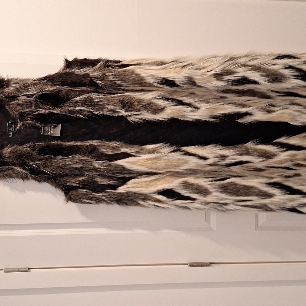 Faux Fur Long Vest